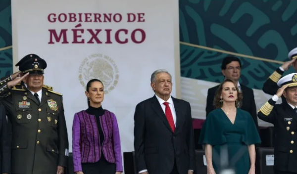 Sedena y Marina dirigen mensaje a Sheinbaum durante ceremonia cívica militar