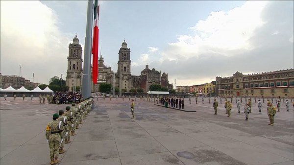 Realizan ceremonia para recordar a víctimas de los sismos del 19 de septiembre de 1985 y 2017