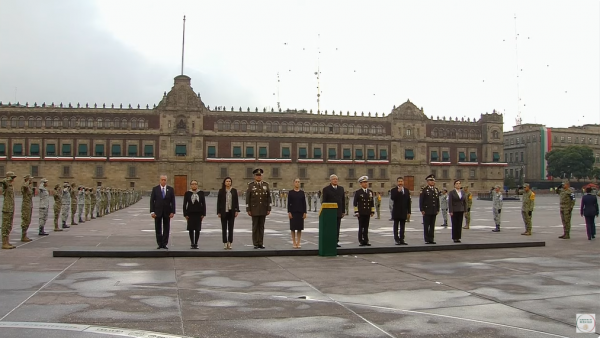 López Obrador y Sheinbaum homenajean a víctimas de terremotos