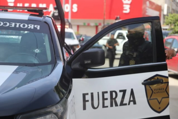 Cerca de escuelas y a la hora del simulacro, policías y pistoleros se enfrentan en Acapulco