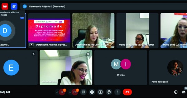 Participan 150 personas funcionarias estatales y municipales en diplomado para avanzar hacia la igualdad de género