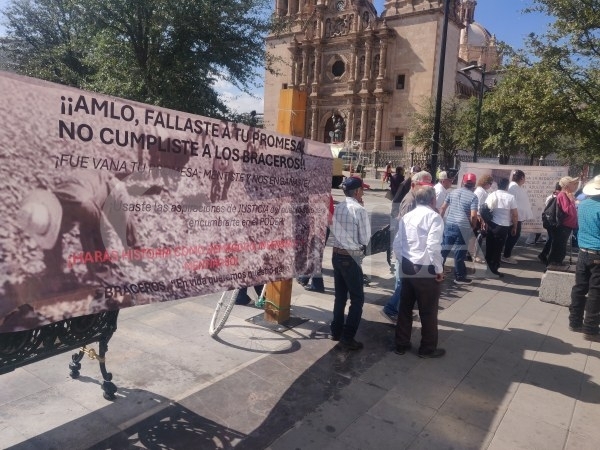 AMLO fue una vil mentira: exbraceros