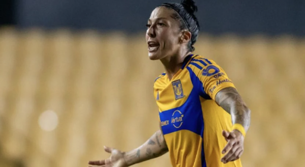 Jenni Hermoso, delantera española de Tigres Femenil, denuncia mensaje misógino en redes por su apariencia