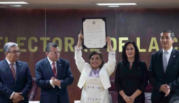 TECDMX otorga constancia como jefa de gobierno a Clara Brugada