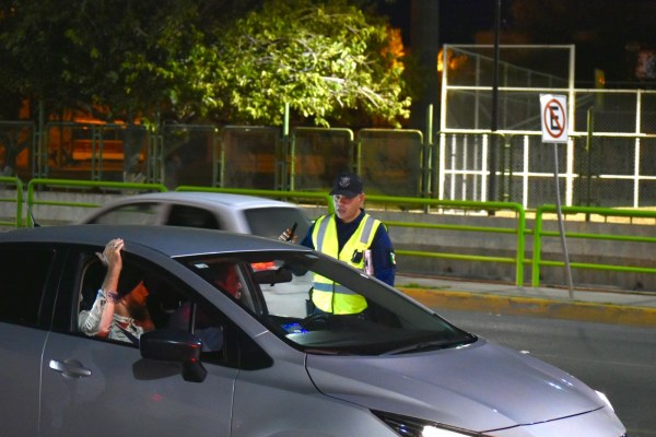 Despliega SSPE operativo de alcoholemia en la avenida la Cantera