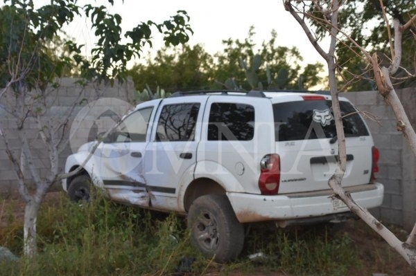 Localizan camioneta con reporte de robo en la Nuevo Triunfo