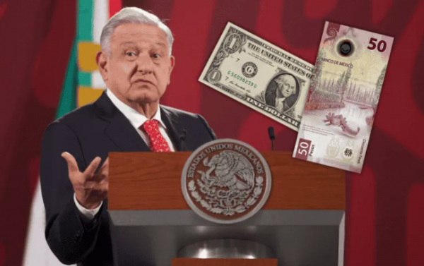 El peso sube frente al dólar en el último día de gobierno de López Obrador