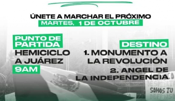 PJF protestará contra reforma judicial mientras Claudia Sheinbaum se convierte en presidenta