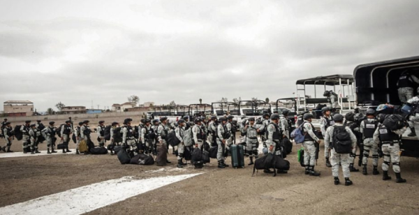 Refuerzan seguridad en Tijuana con 500 agentes de la Guardia Nacional para combatir el tráfico de fentanilo y evitar la migración