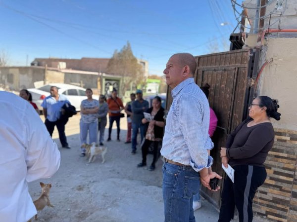 Avanza proyecto de pavimentación en Tierra Nueva l en Ciudad Juárez: Cuauhtémoc Estrada