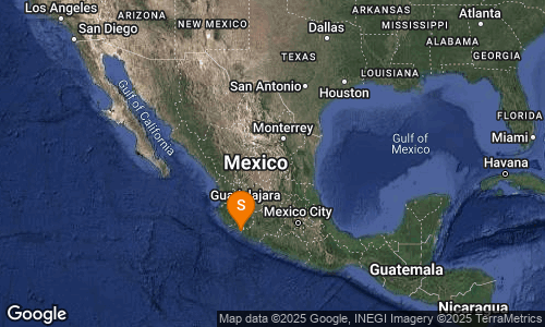 Se registra sismo de magnitud 4.0 al sureste de Tecomán en Colima