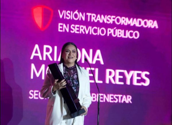 Un merecido reconocimiento a la Secretaria del Bienestar Ariadna Montiel por su visión transformadora en el servicio público: Rosana Díaz