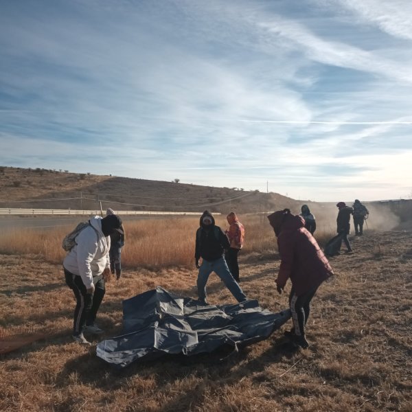 Invita Servicios Públicos a no tirar basura en los accesos y salidas de Parral, se atendió la salida a Jiménez