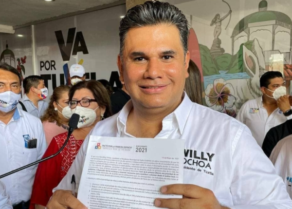 Willy Ochoa acusa a Rutilio Escandón de tener nexos con el narco en carta dirigida a Trump