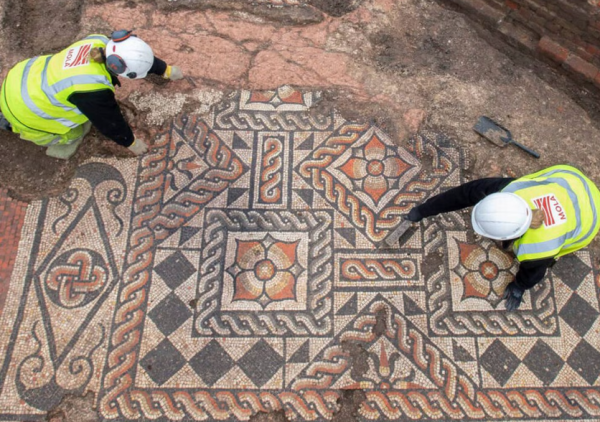 Hallan las ruinas de una basílica romana debajo de un edificio en Londres