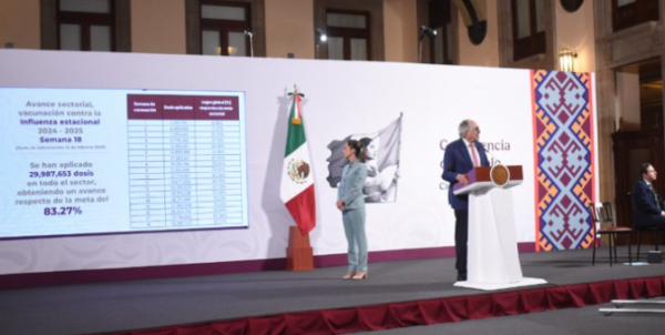 México reduce casos de influenza y COVID-19 y refuerza el sistema de salud