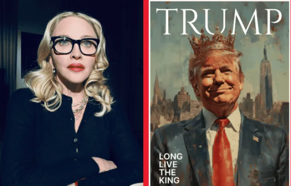 Madonna arremete contra Trump por compararse con un rey