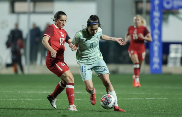 La Selección Mexicana femenil de futbol perdió 2-0 contra Canadá en la Pinatar Cup