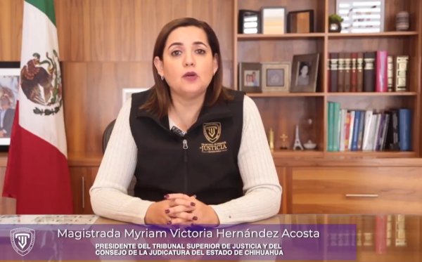 Declina Myriam participar en proceso de elección de jueces y magistrados del TSJE