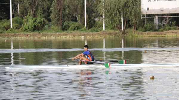 Arturo García conquista el oro en Nacional de Remo en Máquina 2025