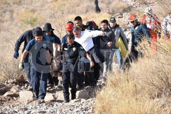 Rescate en cerro del pescadito por senderista herido