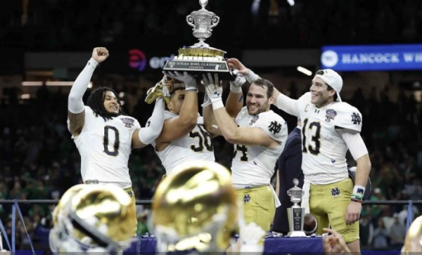 Notre Dame vence a Georgia en el Sugar Bowl bajo extremas medidas de seguridad tras el atentado en Nueva Orleans