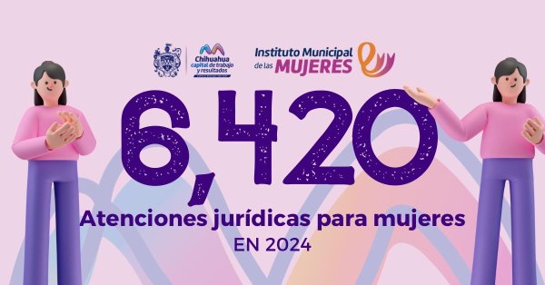 Brinda Gobierno Municipal más de 6 mil asesorías jurídicas para mujeres en el 2024