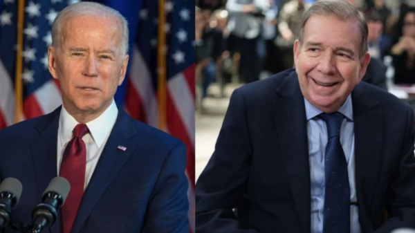 Biden se reunirá este lunes con el opositor venezolano González Urrutia