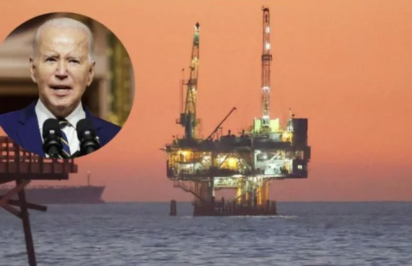 Biden anuncia la prohibición de las perforaciones de petróleo y gas en costas de EU