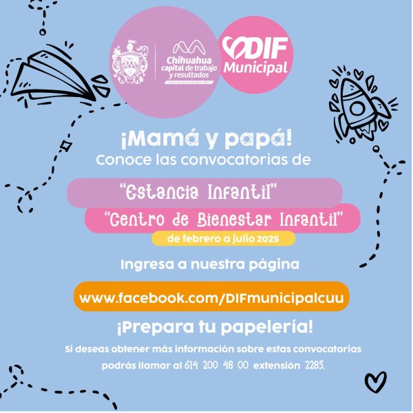 Recuerda, del 13 al 17 de enero inscripciones para becas en Centros de Bienestar Infantil y Estancias Infantiles