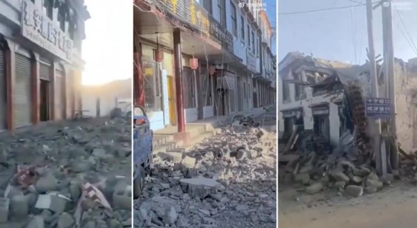 Decenas de personas mueren tras el fuerte sismo en el Tíbet (videos)