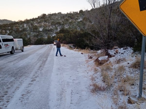 Registra San Juantito -7.7ºC, temperatura más baja del estado: CEPC