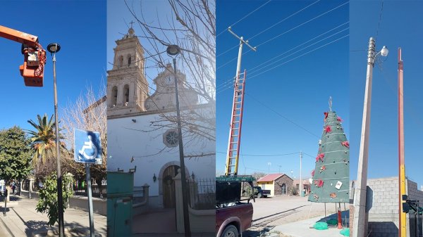 Al 100% en Meoqui las cerca de 6 mil luminarias del alumbrado público