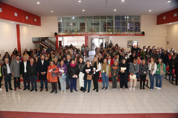 1 mil 715 mujeres de la región Centro Sur del estado de Chihuahua recibirán a partir de hoy sus tarjetas Pensión Mujeres Bienestar.