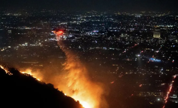 Famosos tuvieron que ser evacuados por incendio en Los Ángeles