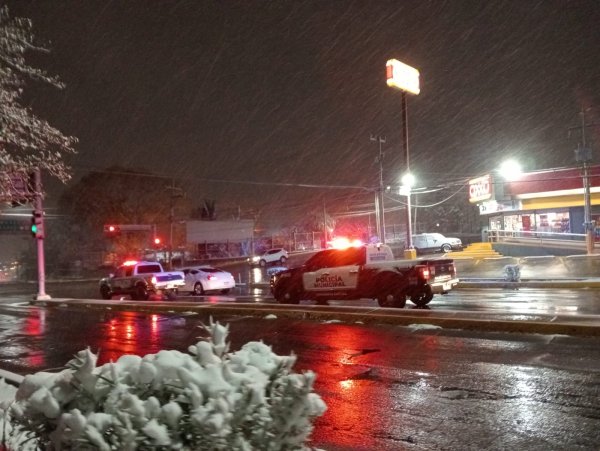 Sigue  nevando en la ciudad