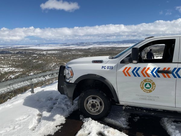 Registra CEPC temperaturas de heladas a gélidas por 2a. Tormenta Invernal