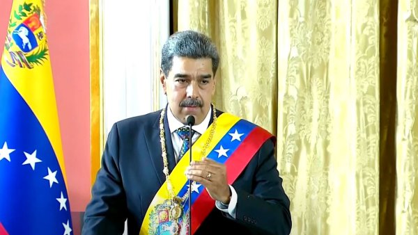 Maduro en su tercer mandato en Venezuela: 