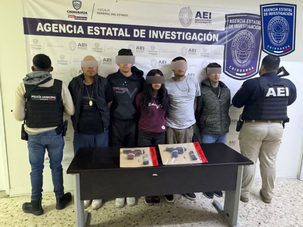 En operativo coordinado detienen a cuatro hombres y una mujer tras homicidio en el Cerro de la Cruz