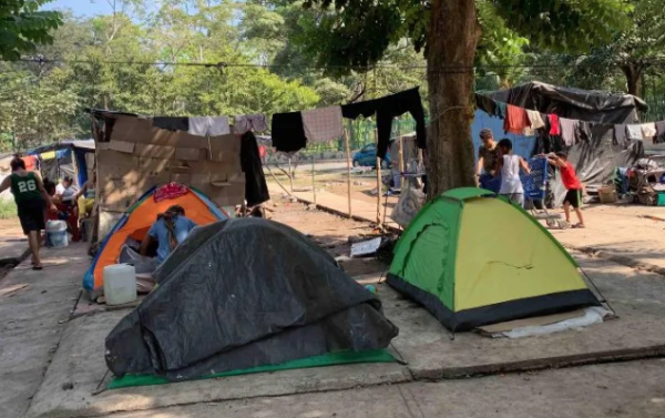 Peticiones de asilo en México caen casi a la mitad