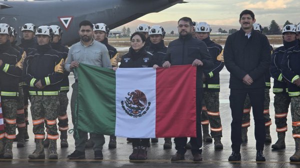 Solidarios a pesar de Trump: Bomberos mexicanos ayudarán a combatir los incendios en Los Ángeles