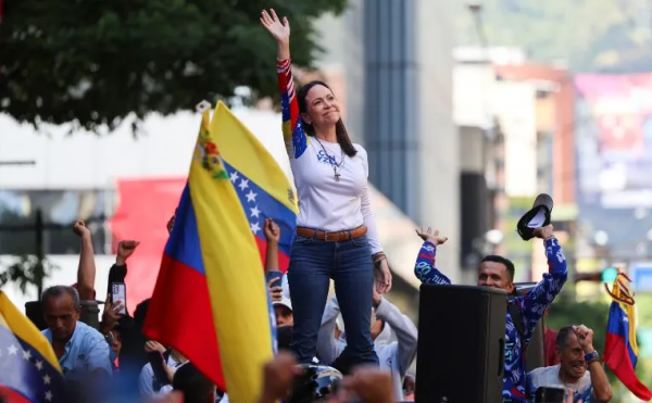 María Corina Machado agradece a Donald Trump por su apoyo