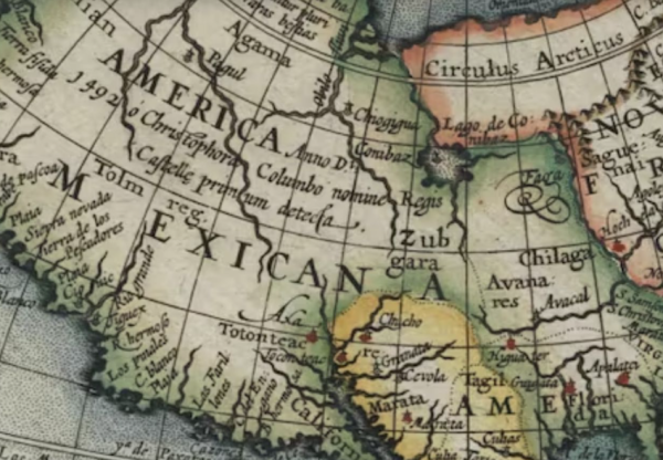 La América Mexicana, un nombre histórico de América del Norte