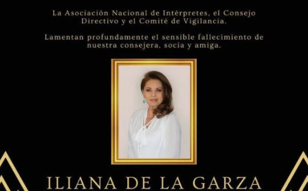 Iliana de la Garza muere a los 74 años de edad