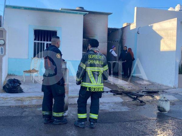 Fuego consume vivienda en Campobello