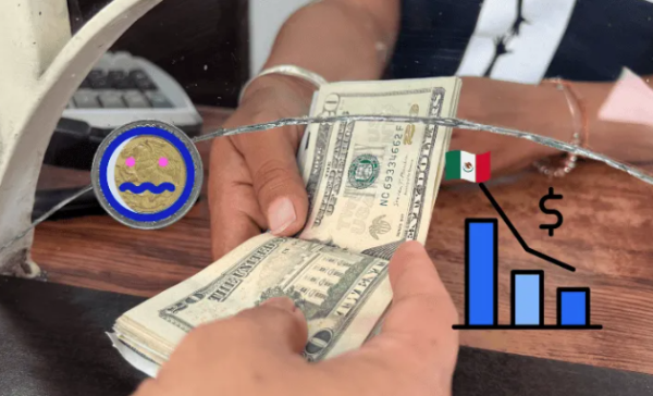 Peso mexicano sufre pérdidas frente al dólar hoy, tras jornada ganadora