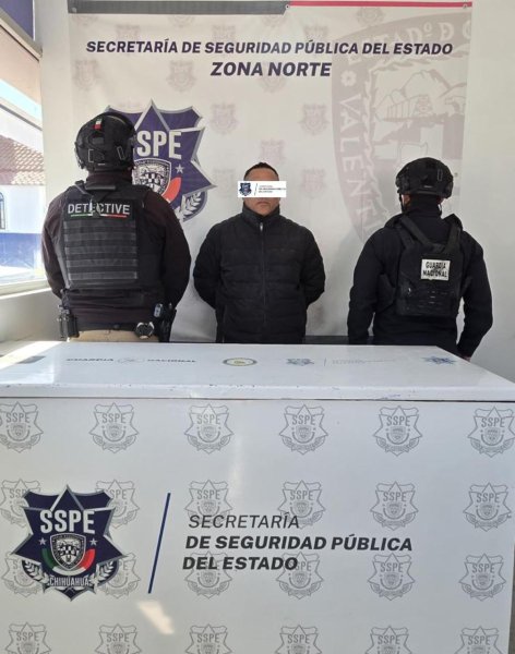 Detiene Policía del Estado a hombre buscado por violación en Ciudad Juárez