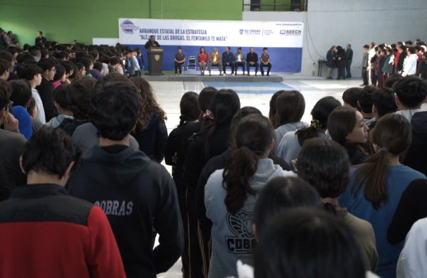 Arranca oficialmente estrategia contra el fentanilo en escuelas de Chihuahua