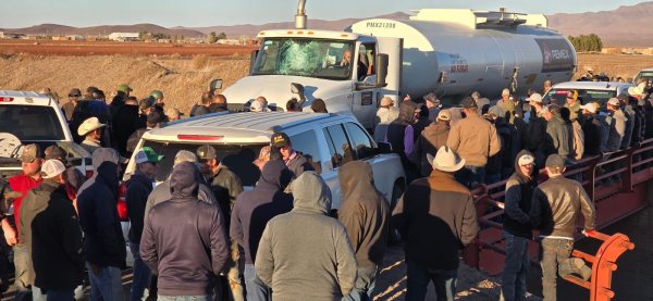 Participa FGE en mediación de conflicto entre autoridades federales y comunidades menonitas