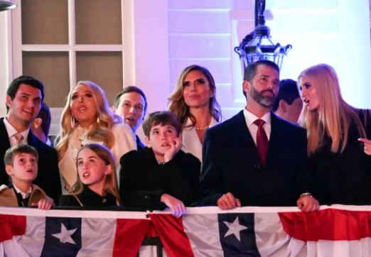 Los hijos de Donald Trump y la nueva familia presidencial